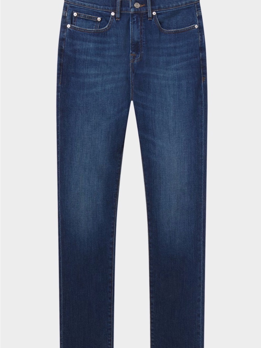 Frame Denim Men’s L’Homme Skinny Jeans in Dark Blue